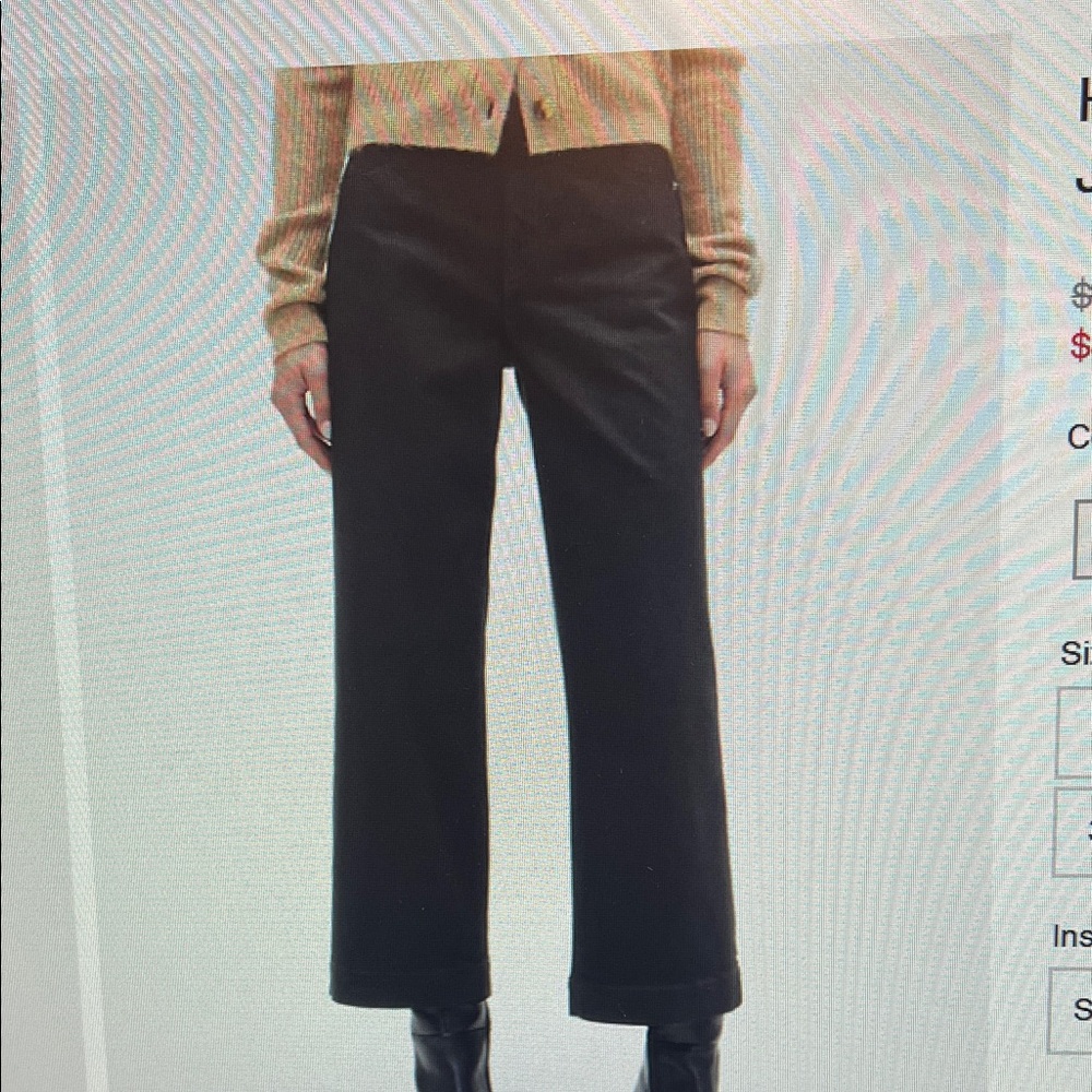GAP Factory Black Ankle & Cropped Jeans